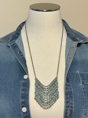 LUCKY BRAND SOUTHWESTERN STYLE NECKLACE